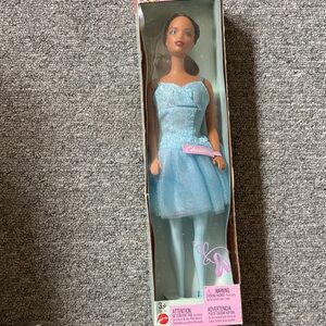 Barbie Mint Green and Pink Doll Box Back